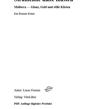 Strahlende kalte Küsten – Mallorca Noir über Glanz, Gier & Verrat (digital PDF)