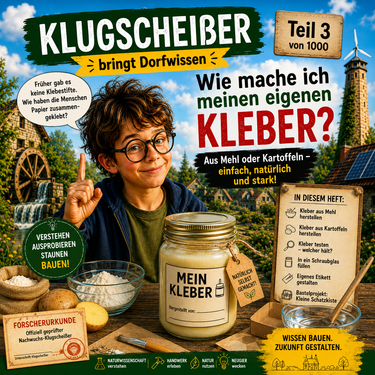 Klugscheißer bringt Dorfwissen - Teil 3 - Wie mache ich meinen eigenen Kleber?