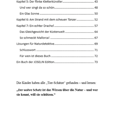 Die Insel-Detektive Auf Schatzsuche in Mallorcas Tierwelt (digital PDF)