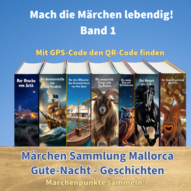 Märchen Sammlung Mallorca - Gute-Nacht - Geschichten Band 1 Printausgabe
