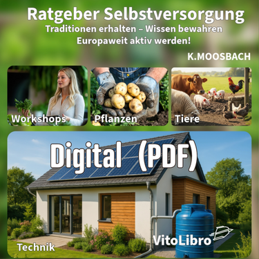 Selbstversorgung in Europa – Leitfaden für Gemeinschaft, Unabhängigkeit ,Traditionspflege  (digital PDF)