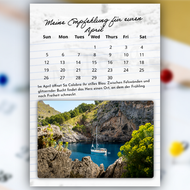 Mallorca Kalender 2026 – Ein Jahr in zwölf poetischen Momenten