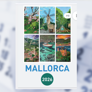 Mallorca Kalender 2026 A5 - dieses Projekt ist gemeinnützig