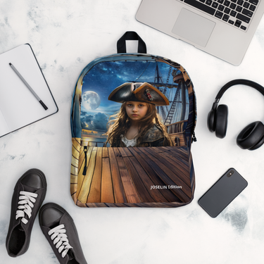 Rucksack „Piratin Leni segelt um Mallorca“ (offizieller Fanartikel)