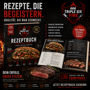 Triple Six Fire Premium Rezeptbuch – Exklusive Food Truck Gerichte
